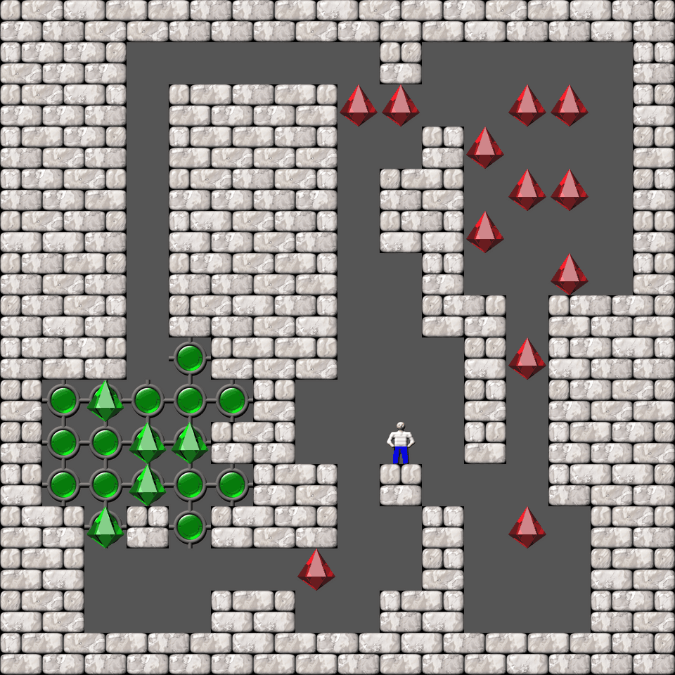 Sokoban Bugs1005 collections level 57